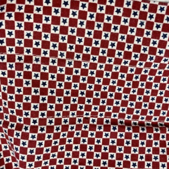 3 Custom Americana Valances Curtains Stars USA - Picture 6 of 6